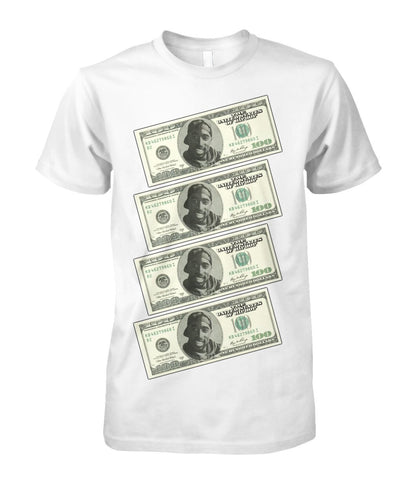 2Pac $100 bills (T Shirts)