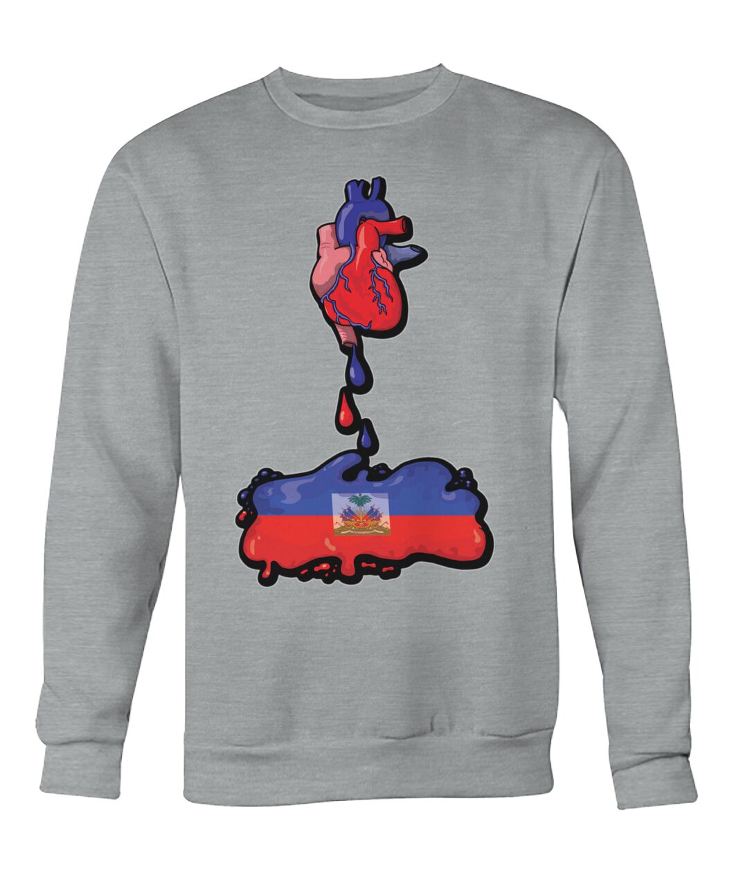 Haitian Heart (Sweater & Long Sleeve)