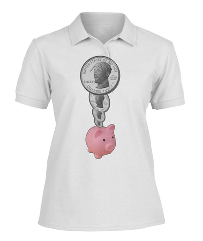 2Pac Piggy Bank (Tank Top & Polo)