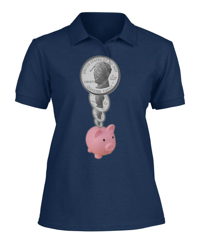 2Pac Piggy Bank (Tank Top & Polo)