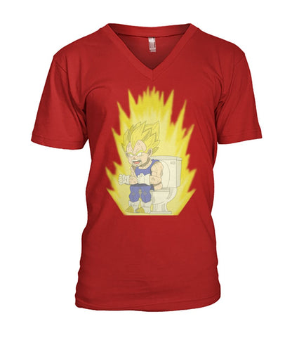 Super Saiyan Toilet (Hoodie & V Necks)