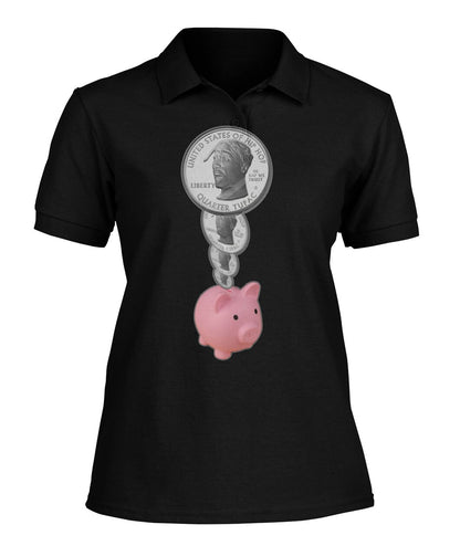 2Pac Piggy Bank (Tank Top & Polo)