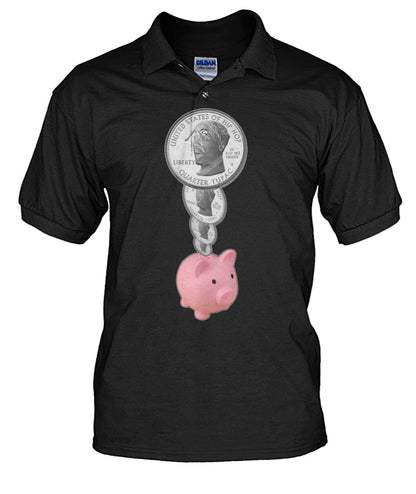2Pac Piggy Bank (Tank Top & Polo)