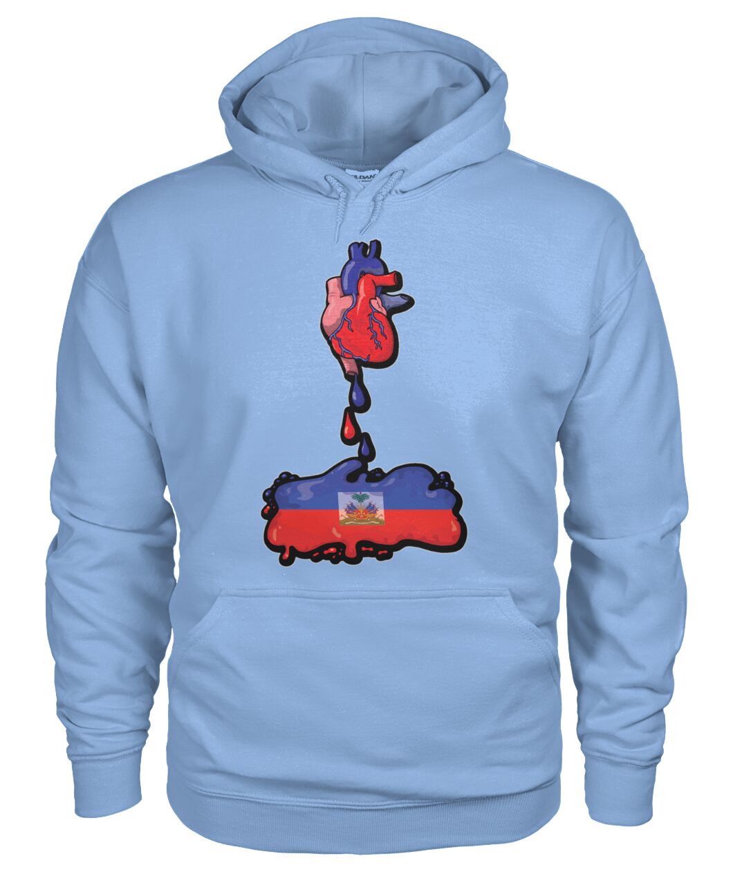 Haitian Heart (Hoodie & V Necks)