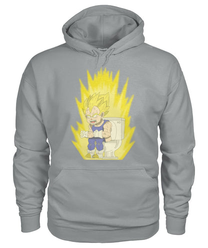Super Saiyan Toilet (Hoodie & V Necks)