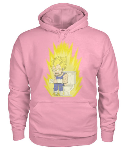 Super Saiyan Toilet (Hoodie & V Necks)
