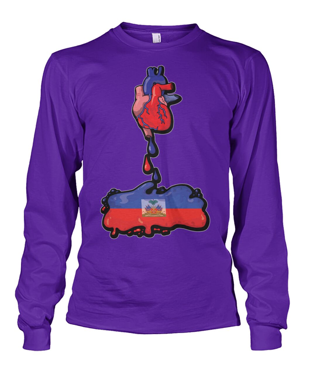 Haitian Heart (Sweater & Long Sleeve)